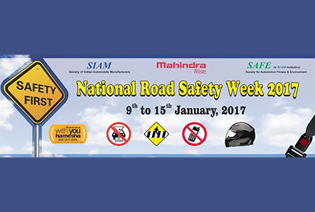Mahindra celebrates National Road Safety Week 2017