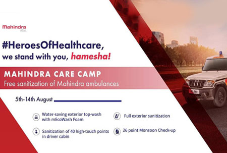 Mahindra care camp 2020