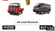 Mahindra Supro - Air Lock Removal (English)